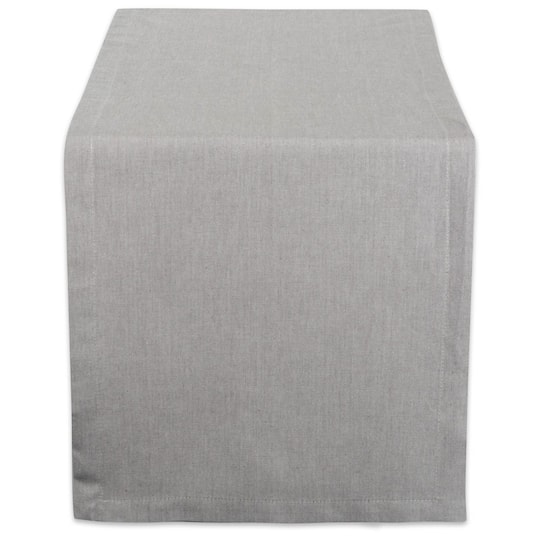 DII® 108" Solid Chambray Table Runner